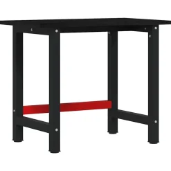 vidaXL Banco de trabajo madera de roble marrón oscuro 100x60x81,5 cm Marrón oscuro Clearance