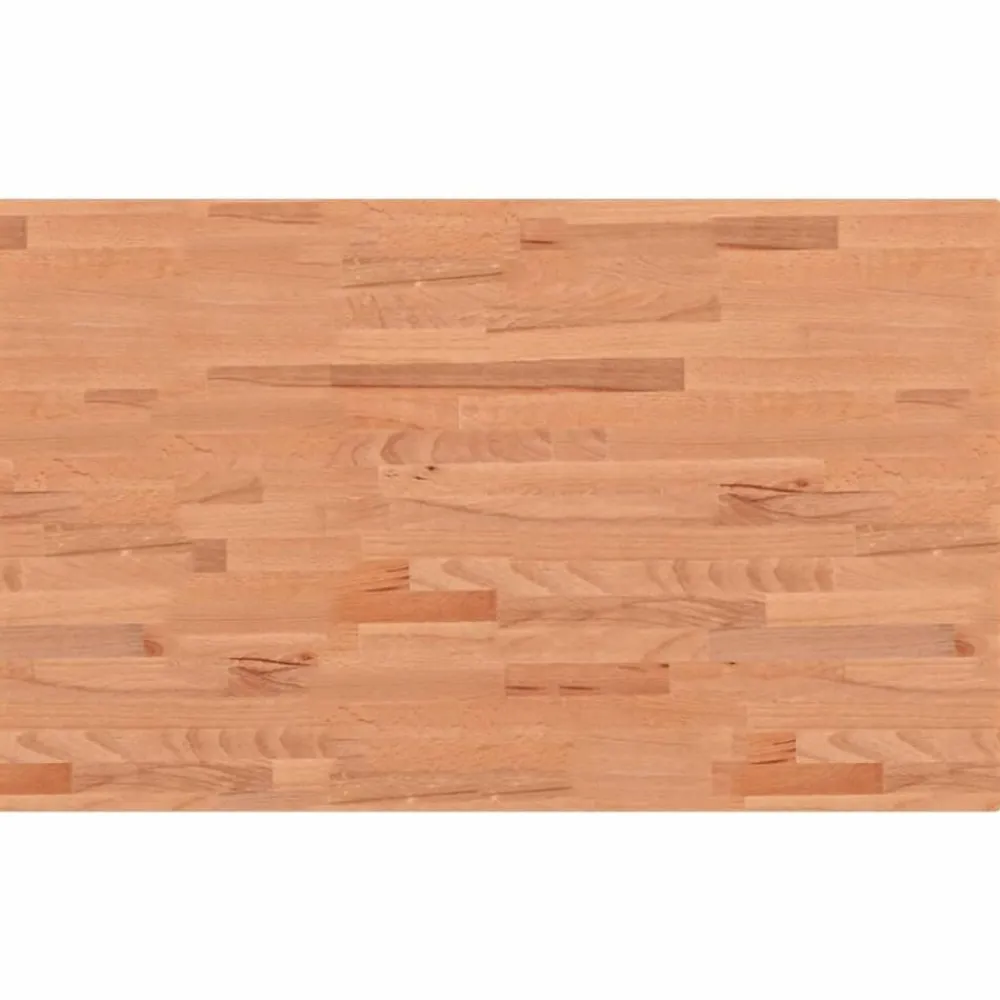 vidaXL Accesorios De Bricolaje-Banco de trabajo rectangular madera maciza 100x60x(71,5-98) cm