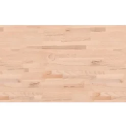 vidaXL Banco de trabajo rectangular madera maciza roble 100x60x81,5 cm Natural Outlet