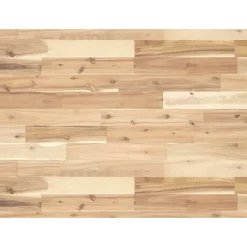 vidaXL Banco de trabajo rectangular madera maciza 80x60x(73-99,5) cm Marrón y blanco Clearance