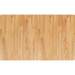 vidaXL Banco de trabajo rectangular madera maciza 100x60x(71,5-98) cm marrón claro y blanco New