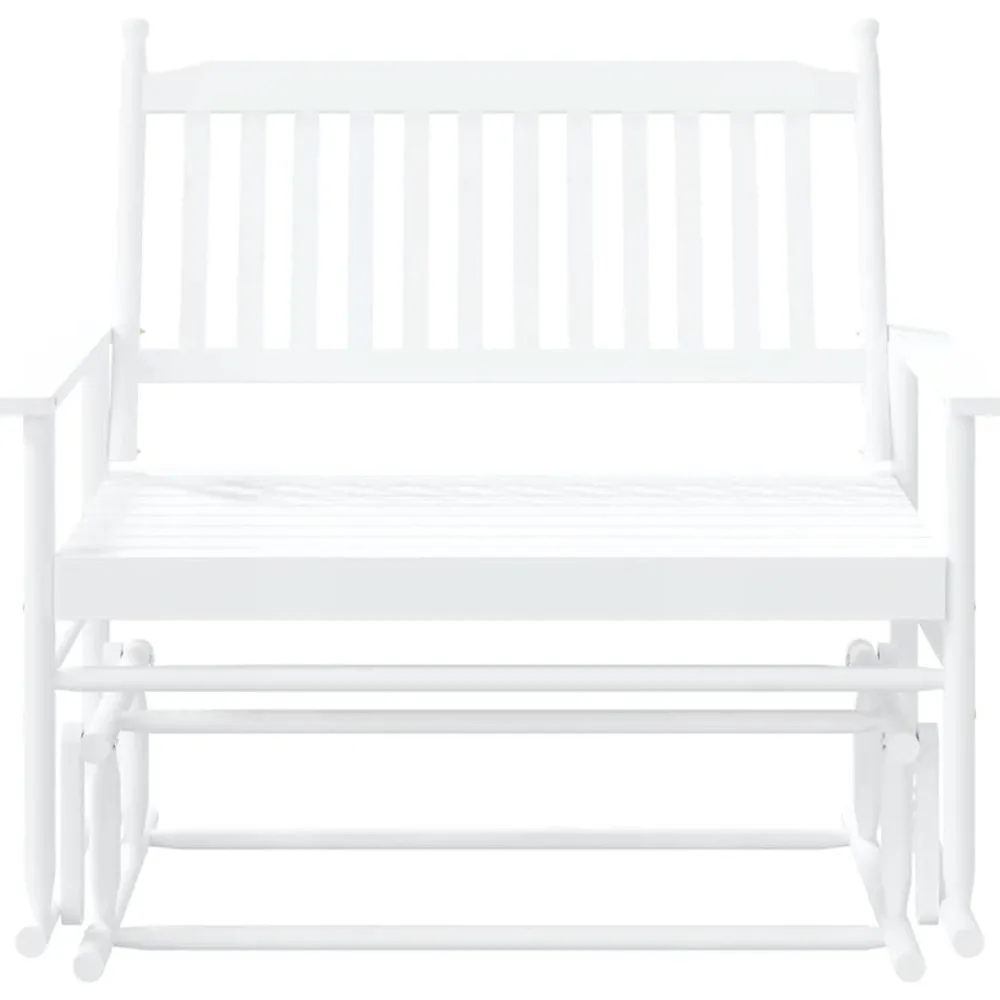 vidaXL Sillas-Banco deslizante madera maciza de álamo 118x70x104,5 cm