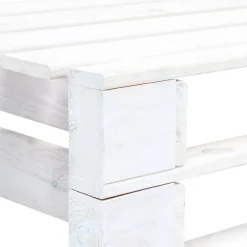 vidaXL Muebles De Jardín-Banco esquinero de palés para jardín madera