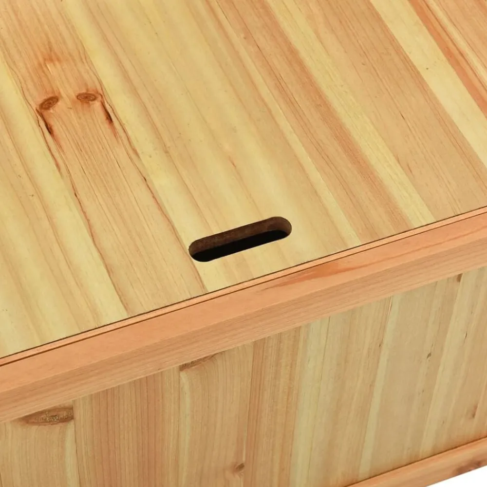 vidaXL Bancos-Banco madera maciza de abeto 107x45x75,5 cm