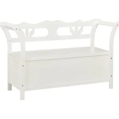 vidaXL Bancos-Banco madera maciza abeto 107x45x75,5 cm