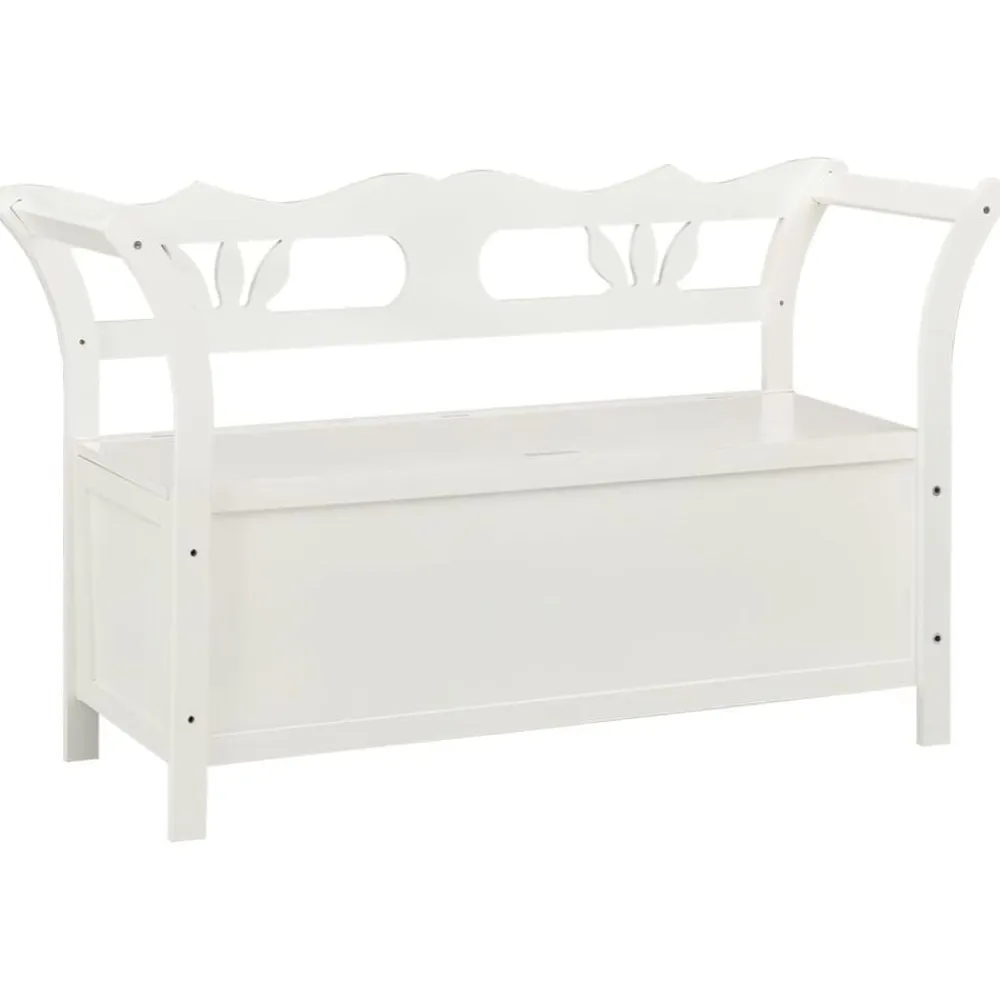 vidaXL Bancos-Banco madera maciza abeto 107x45x75,5 cm