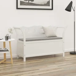 vidaXL Bancos-Banco madera maciza abeto 107x45x75,5 cm