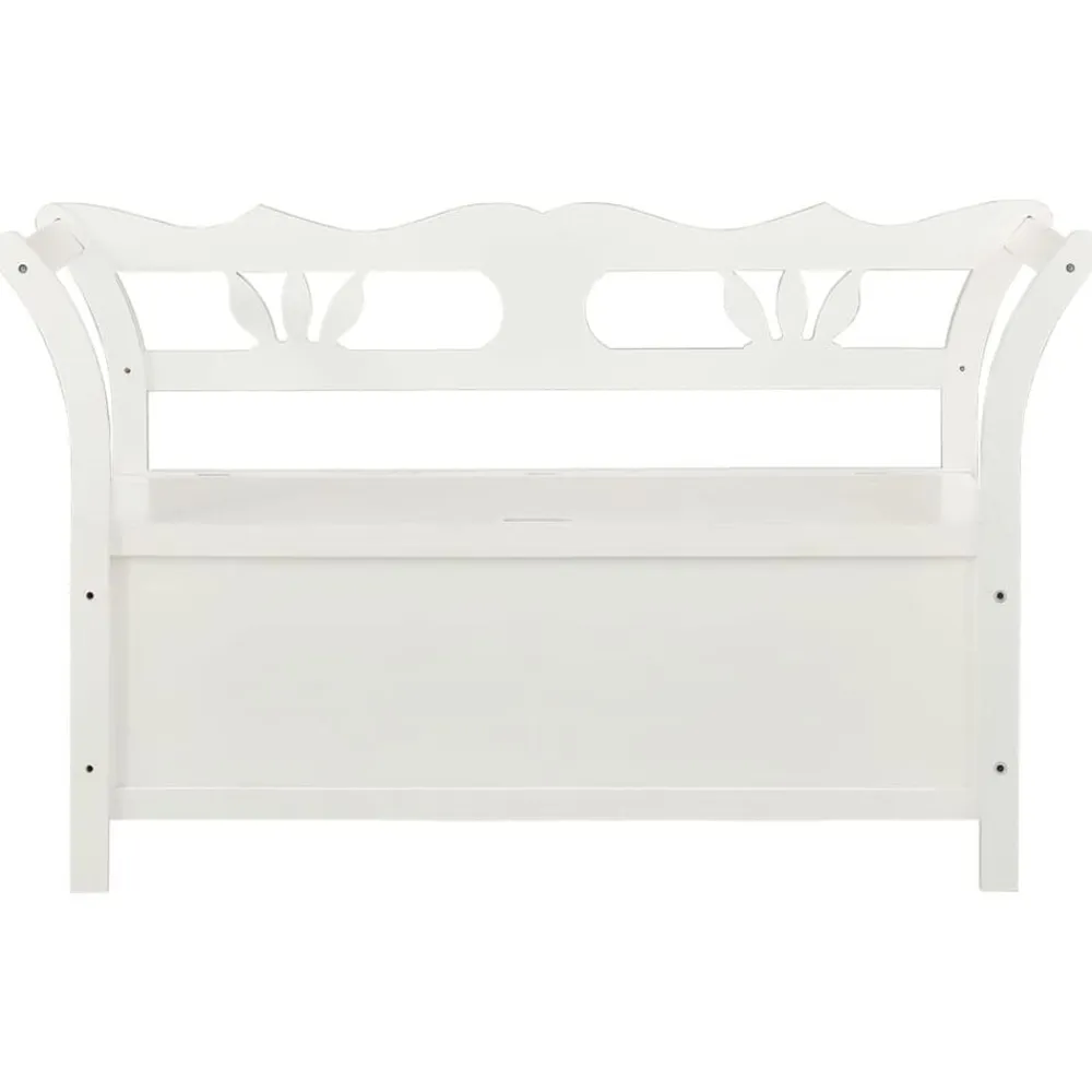 vidaXL Bancos-Banco madera maciza abeto 107x45x75,5 cm