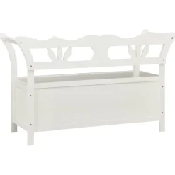 vidaXL Bancos-Banco madera maciza abeto 107x45x75,5 cm