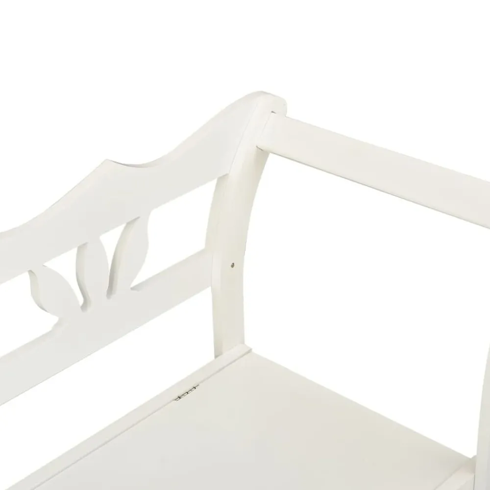 vidaXL Bancos-Banco madera maciza abeto 107x45x75,5 cm
