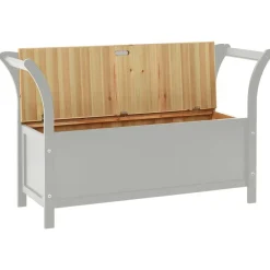vidaXL Bancos-Banco madera maciza de abeto 107x45x75,5 cm