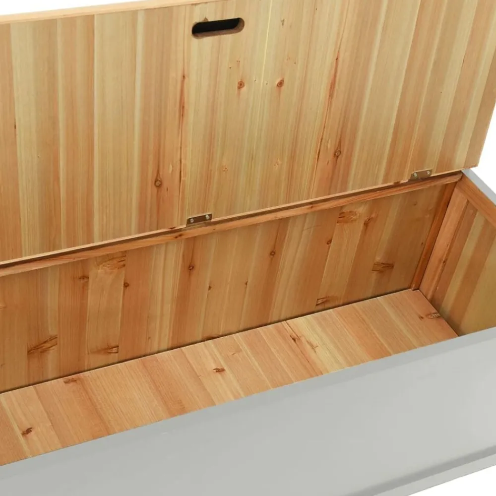 vidaXL Bancos-Banco madera maciza de abeto 107x45x75,5 cm