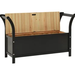 vidaXL Bancos-Banco madera maciza de abeto 107x45x75,5 cm