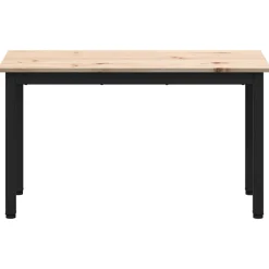 vidaXL Banco 80 x 35 x 45 cm Madera de pino macizo Natural Hot
