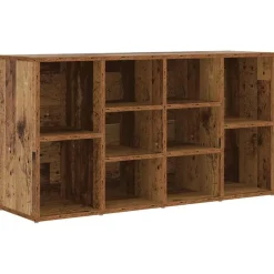 vidaXL Productos Del Hogar-Banco para zapatos con estante Madera vieja 103 x 30 x 54,5 cm