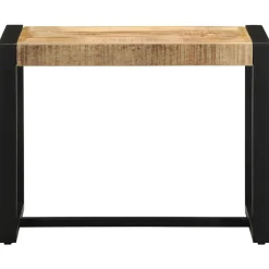 vidaXL Banco 60x35x45 cm madera maciza de mango rugoso Outlet