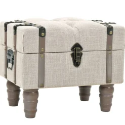 vidaXL Bancos de almacenamiento 3 piezas madera y acero 112x37x45 cm New