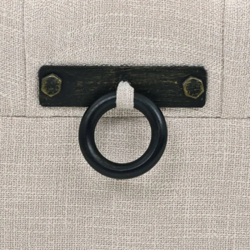 vidaXL Bancos de almacenamiento 3 piezas madera y acero 112x37x45 cm New