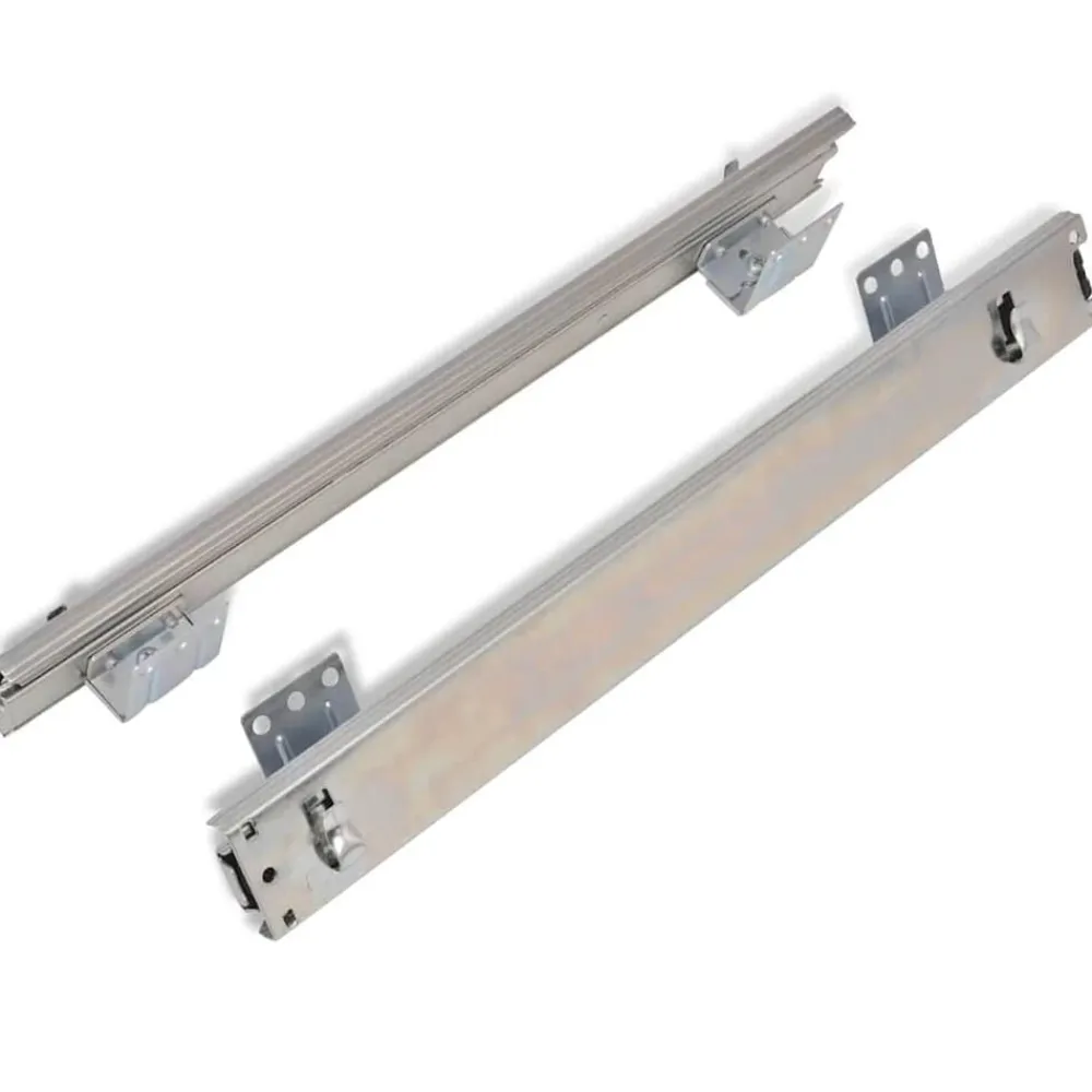 vidaXL Bandejas de alambre extraíbles 2 unidades plateado 300 mm Sale