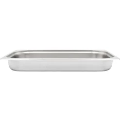 vidaXL Cocina Y Comedor-Bandejas Gastronorm 4 unidades GN 1/1 65 mm acero inoxidable