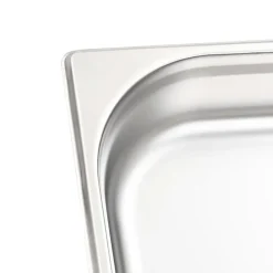 vidaXL Cocina Y Comedor-Bandejas Gastronorm 4 unidades GN 1/1 65 mm acero inoxidable