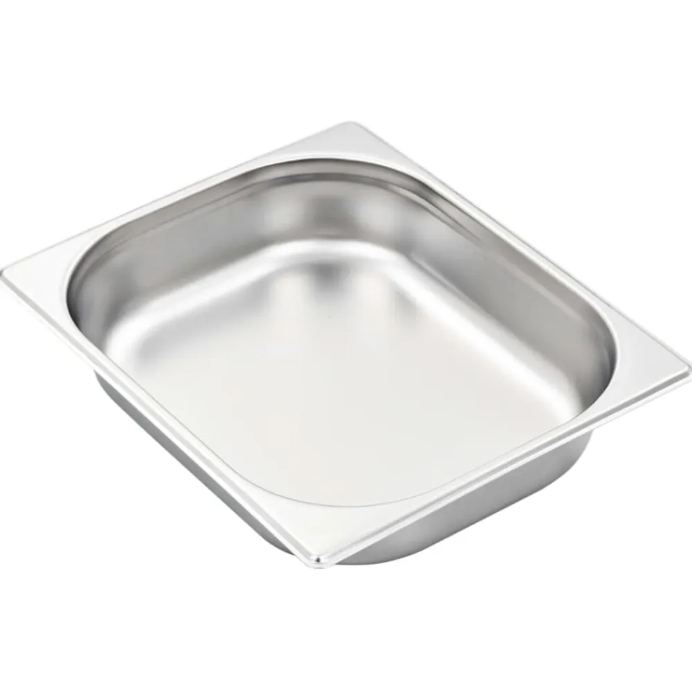 vidaXL Bandejas Gastronorm 4 unidades GN 1/2 65 mm acero inoxidable Sale