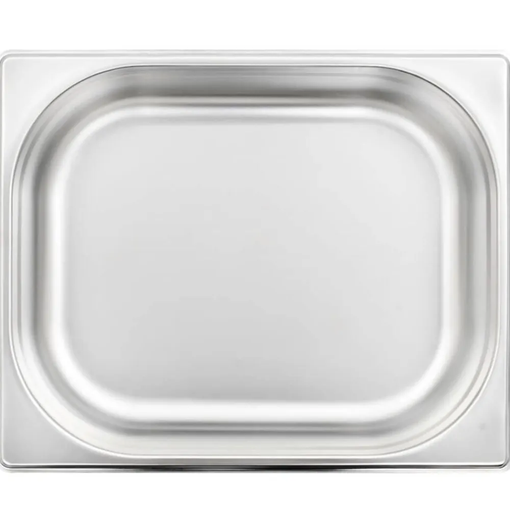 vidaXL Bandejas Gastronorm 4 unidades GN 1/2 65 mm acero inoxidable Sale