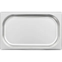 vidaXL Cocina Y Comedor-Bandejas Gastronorm 12 unidades GN 1/4 20 mm acero inoxidable
