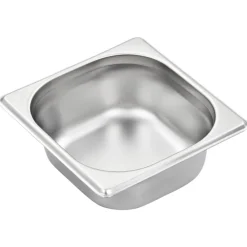 vidaXL Cocina Y Comedor-Bandejas Gastronorm 12 unidades GN 1/6 65 mm acero inoxidable