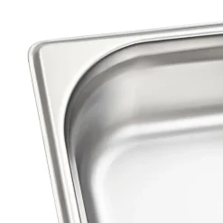 vidaXL Cocina Y Comedor-Bandejas Gastronorm 12 unidades GN 1/6 65 mm acero inoxidable