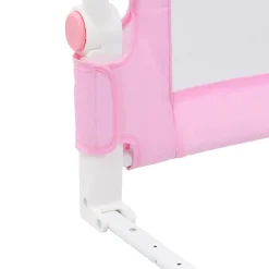 Niños vidaXL Protección Para El Bebé-Barandilla de seguridad cama de niño poliéster 120x42 cm