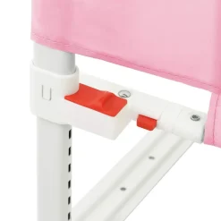 Niños vidaXL Protección Para El Bebé-Barandilla de seguridad cama de niño tela 100x25 cm