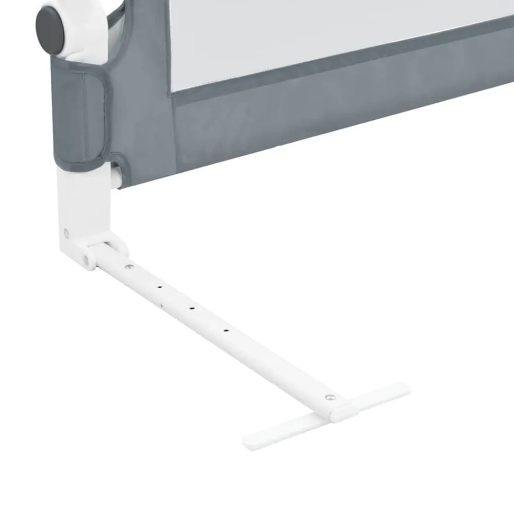 Niños vidaXL Protección Para El Bebé-Barandilla de seguridad cama de niño poliéster 102x42 cm