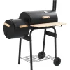 vidaXL Cocina Y Comedor-Barbacoa clásica de carbón con ahumador