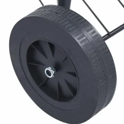 vidaXL Cocina Y Comedor-Barbacoa de carbón portátil con ruedas XXL 44 cm