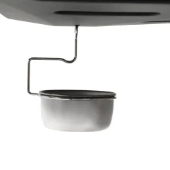 vidaXL Cocina Y Comedor-Barbacoa portátil de gas con 6 zonas plateada acero inoxidable