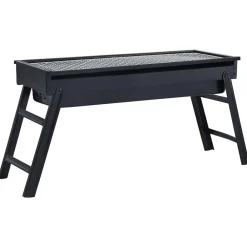 vidaXL Cocina Y Comedor-Barbacoa portátil para camping 60x22,5x33 cm