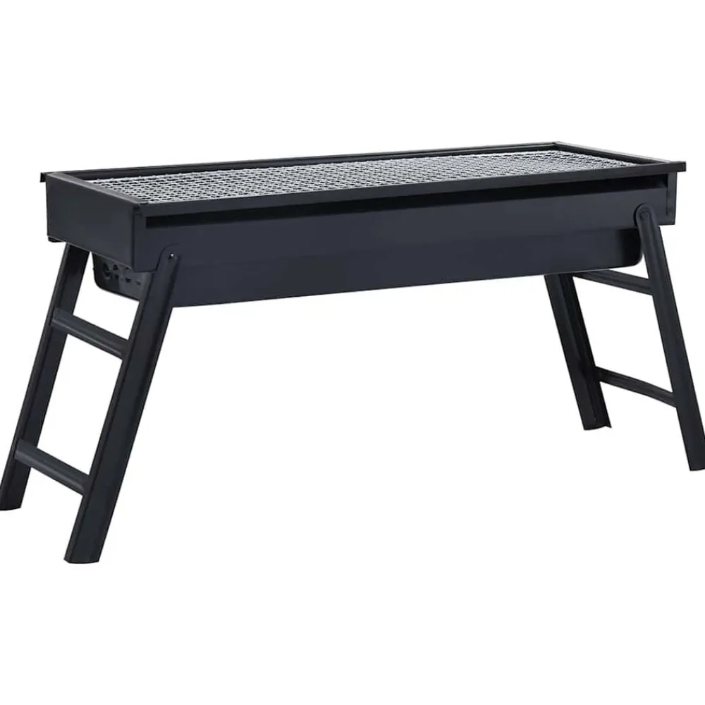 vidaXL Cocina Y Comedor-Barbacoa portátil para camping 60x22,5x33 cm