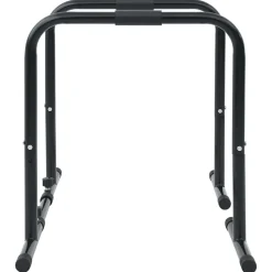 vidaXL Barra de Dips Manual Negro 116 x 66 x 74,5 cm Outlet