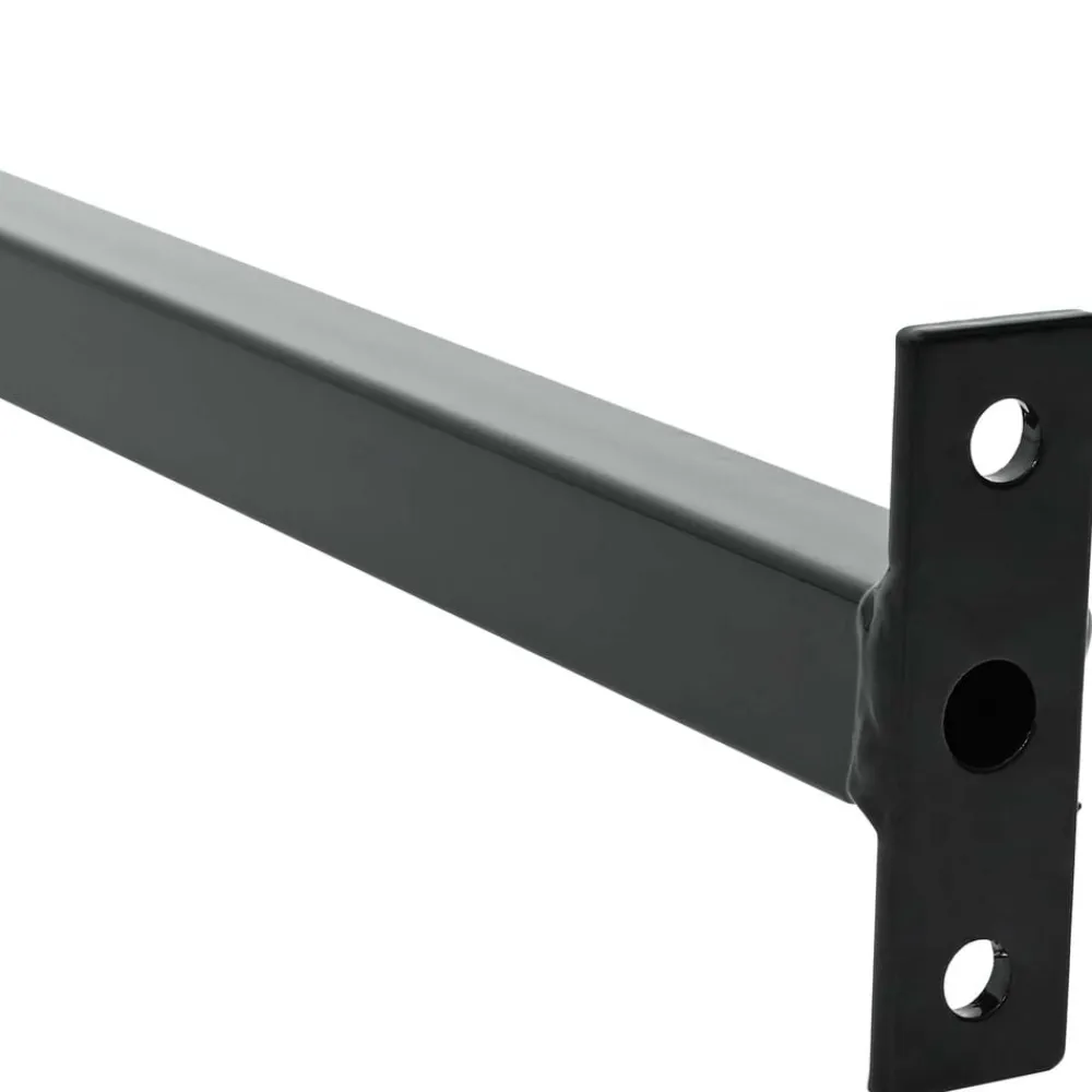 vidaXL Barra de seguridad ajustable para ventanas 710 -1200 mm Negro Online