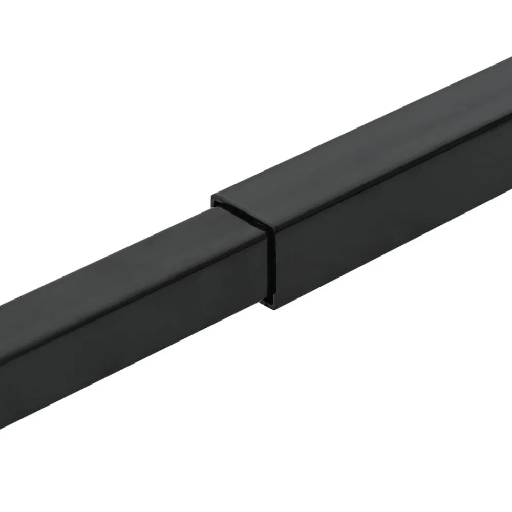 vidaXL Barra de seguridad ajustable para ventanas 710 -1200 mm Negro Online