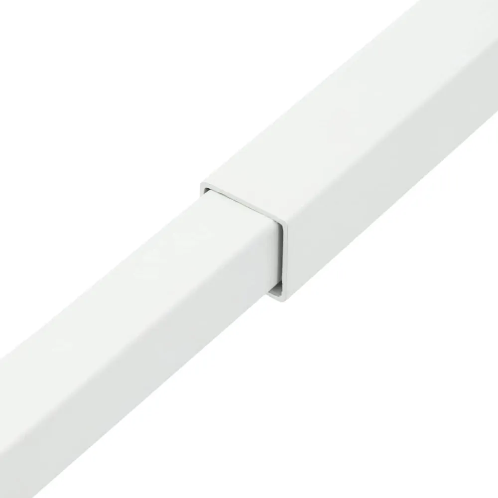 vidaXL Materiales De Construcción-Barra de seguridad ajustable para ventanas 710 -1200 mm Acero