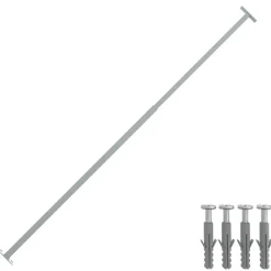 vidaXL Barra de seguridad ajustable para ventana 710-1200 mm Sale