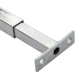vidaXL Materiales De Construcción-Barras de seguridad ajustables para ventanas 3 uds 710-1200 mm