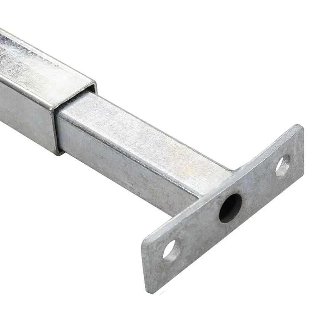 vidaXL Materiales De Construcción-Barras de seguridad ajustables para ventanas 3 uds 710-1200 mm