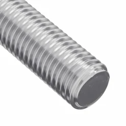 vidaXL Barras roscadas 2 pcs Plateado M6 x 120 mm Metal Hot