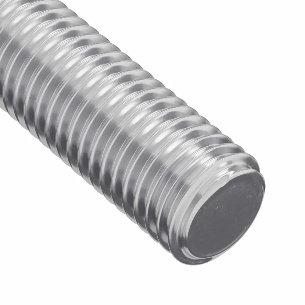 vidaXL Barras roscadas 2 pcs Plateado M6 x 120 mm Metal Hot