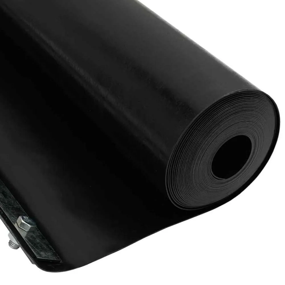 vidaXL Barrera antirraíces Negro 0,7 x 3 m Polietileno