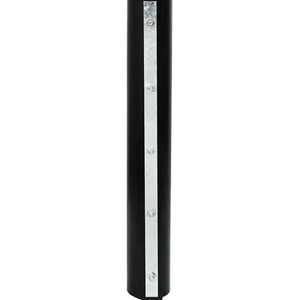 vidaXL Barrera antirraíces Negro 0,7 x 3 m Polietileno