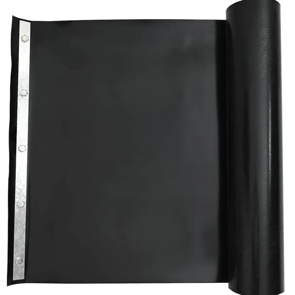 vidaXL Barrera antirraíces Negro 0,7 x 3 m Polietileno